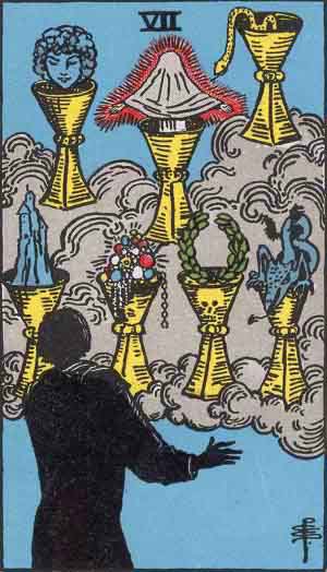 7 of Cups Tarot Card