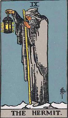 Hermit Tarot Card